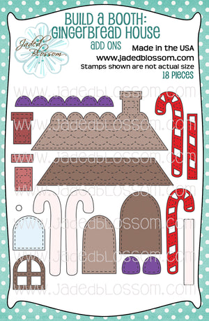 Build a Booth Die: Gingerbread House Add Ons