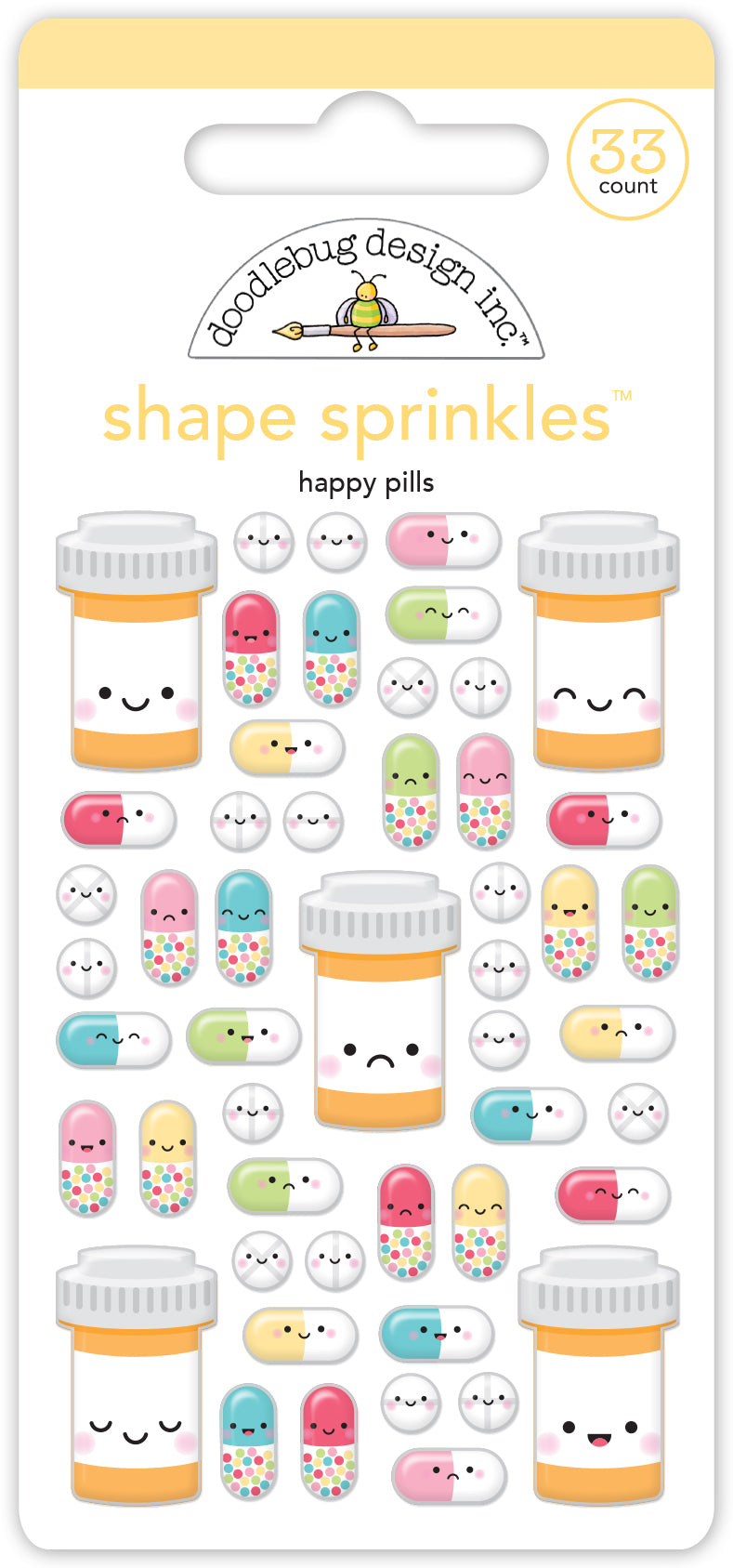Happy Pills Shape Sprinkles