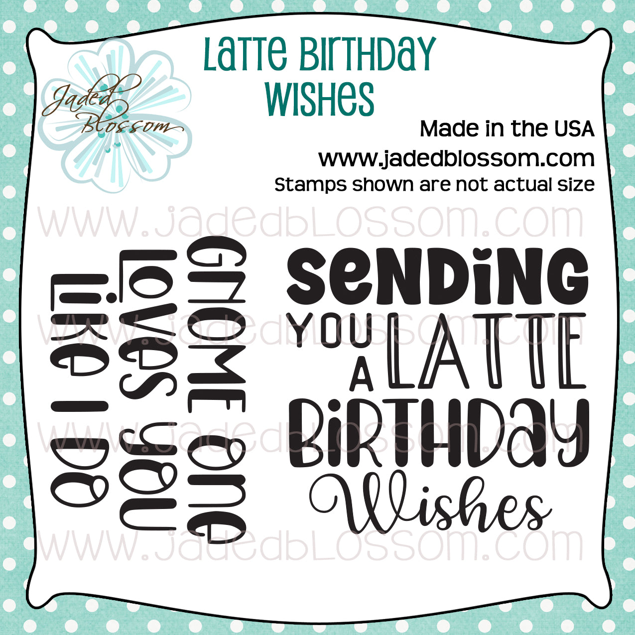 Latte Birthday Wishes