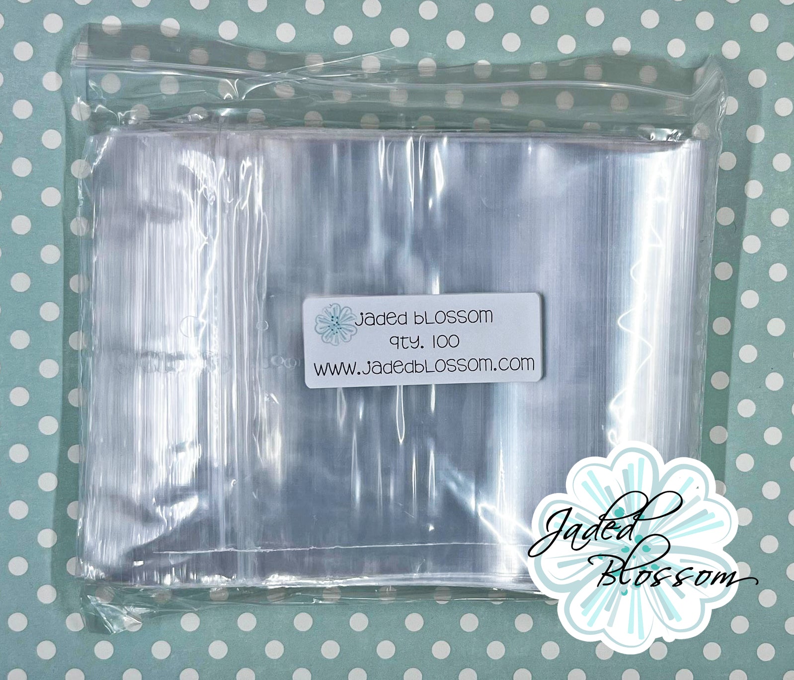 5x5 Inch Clear Bags