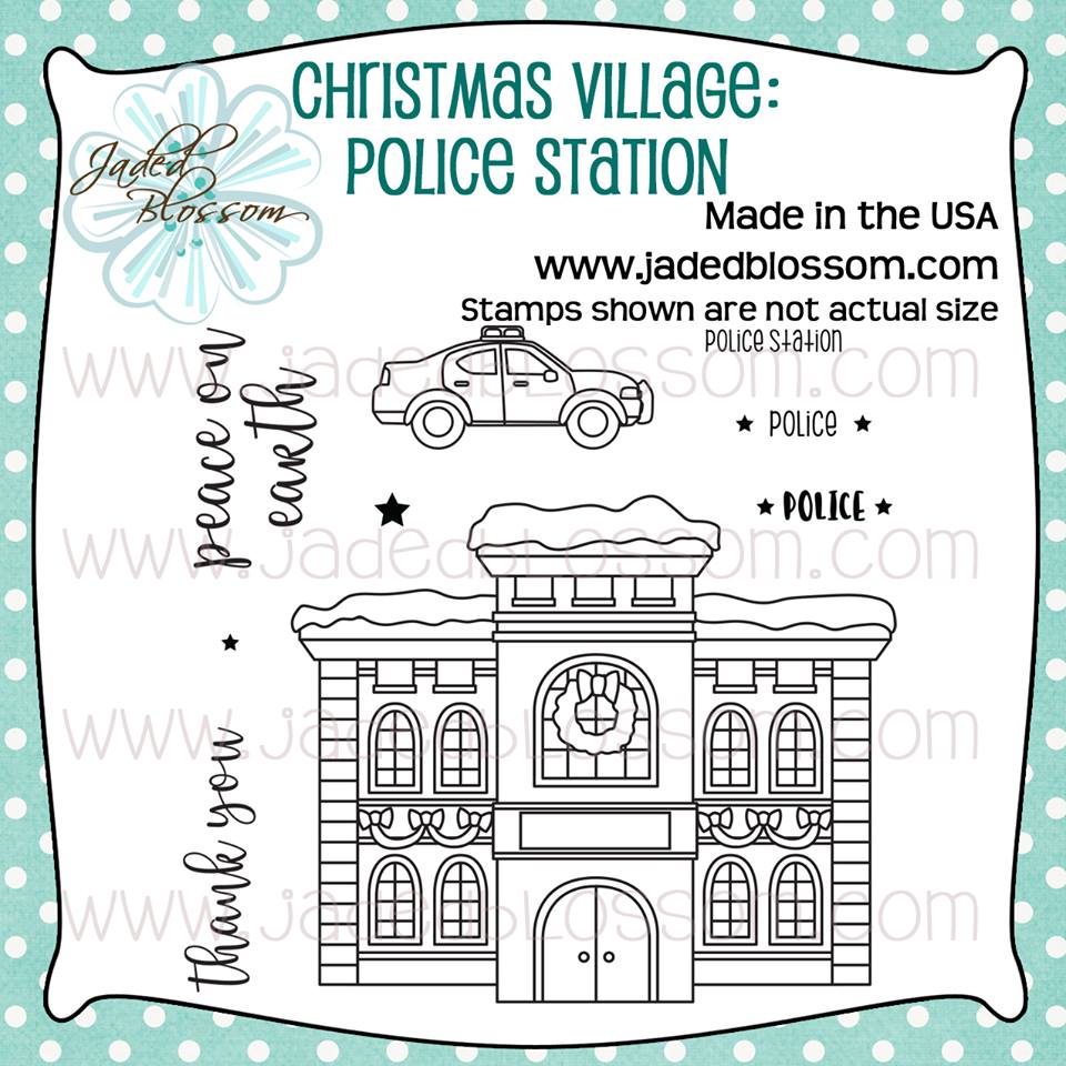 Christmas Village Police Station