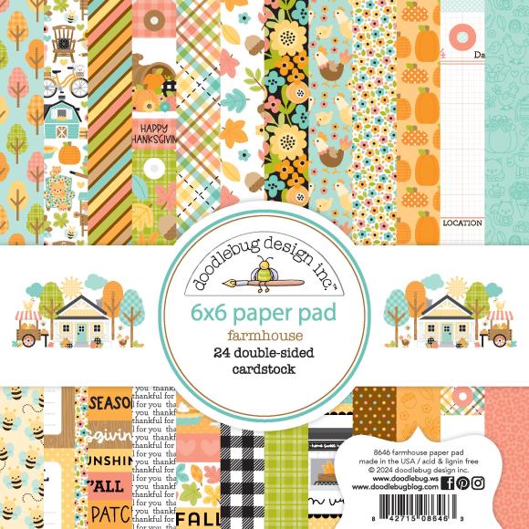 Farmhouse 6x6 Paper Pad