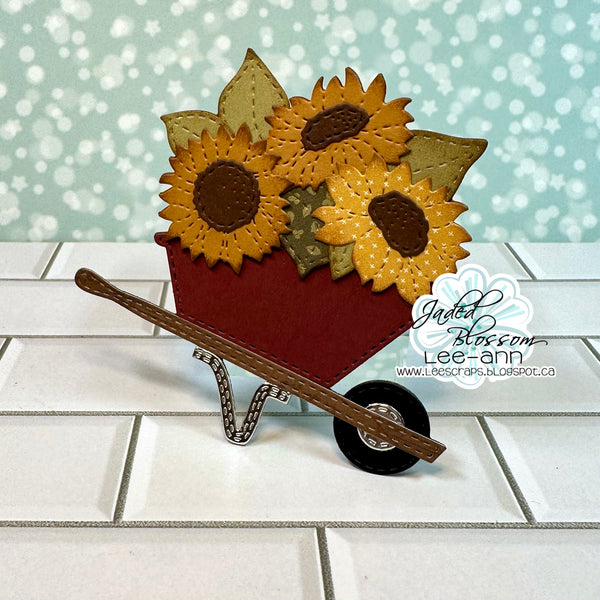 Wheelbarrow Dies Fall Add Ons Jaded Blossom