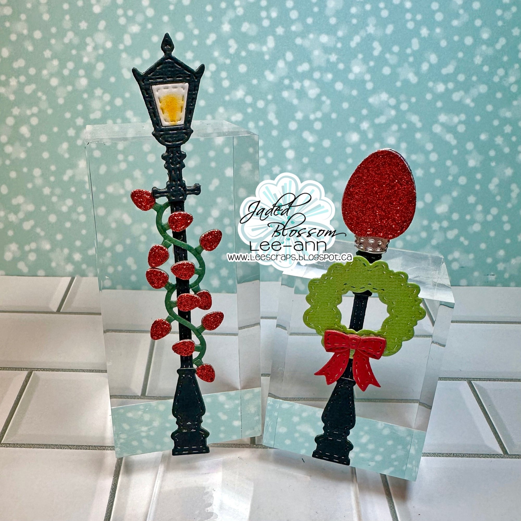 Street Lamp Die: Christmas Add On - Jaded Blossom