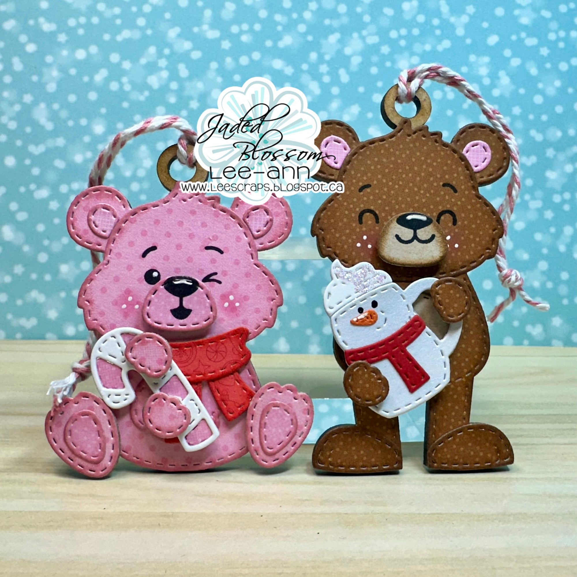 MDF Gnome: Bear - Jaded Blossom