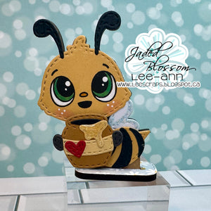 MDF Gnome: Bee with Stand