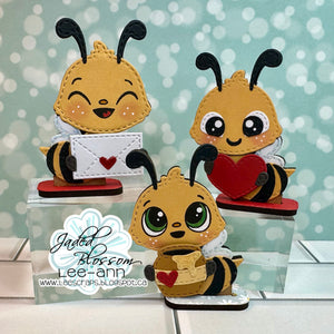 MDF Gnome: Bee with Stand