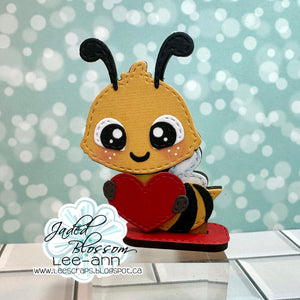 MDF Gnome: Bee with Stand