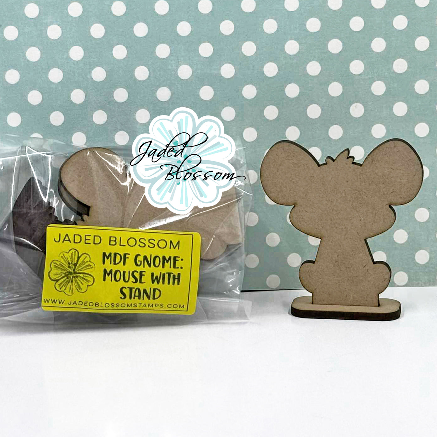 MDF Gnome: Mouse with Stand