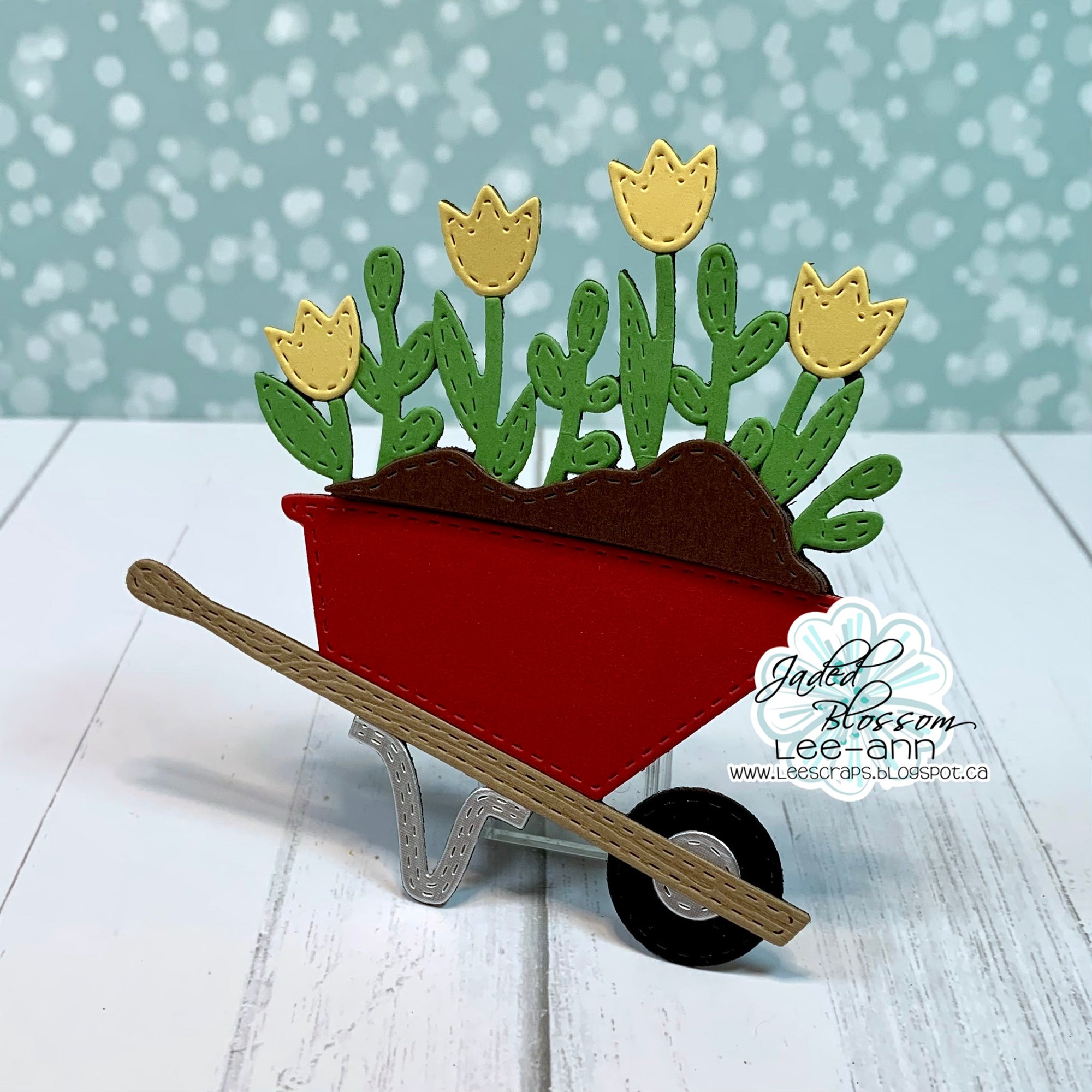 Wheelbarrow Die - Jaded Blossom