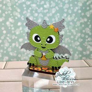 MDF Gnome: Dragon with Stand