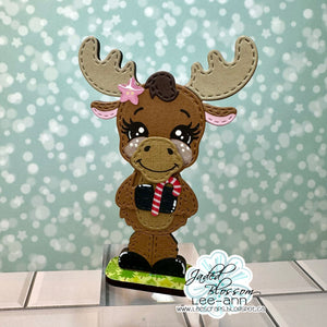 MDF Gnome: Moose with Stand