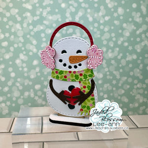 MDF Gnome: Snowman with Stand