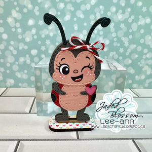 MDF Gnome: Ladybug with Stand