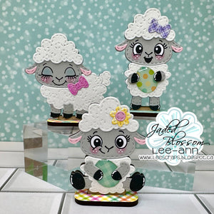 MDF Gnome: Sheep with Stand