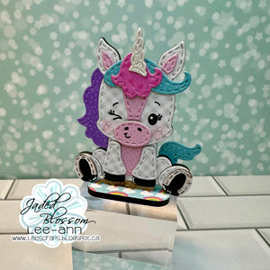 MDF Gnome: Horse with Stand
