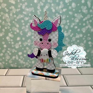 MDF Gnome: Horse with Stand