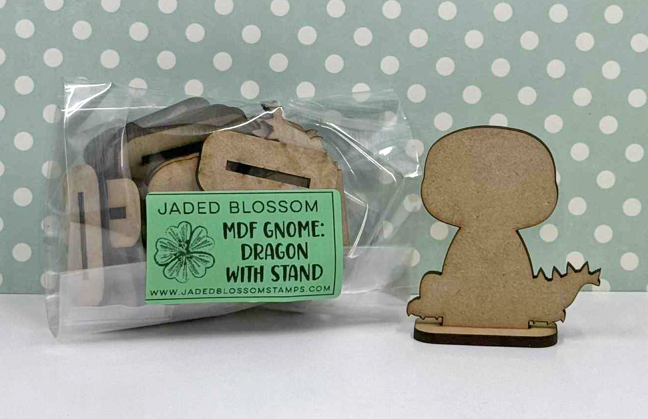 MDF Gnome: Dragon with Stand