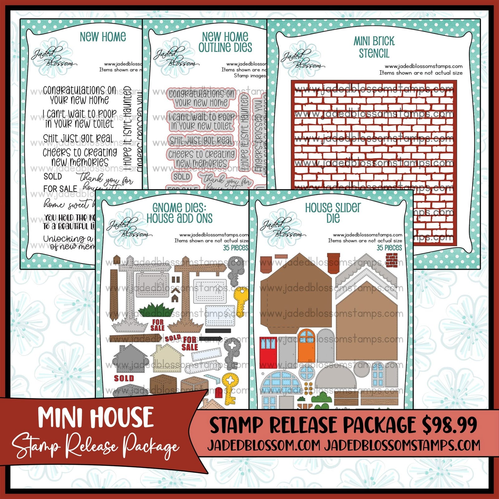 Mini House 2026 Stamp Release Package