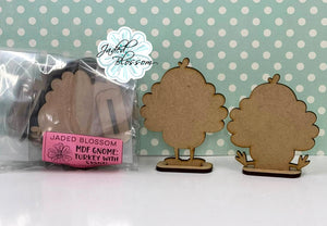 MDF Gnome Friend: Turkey with Stand