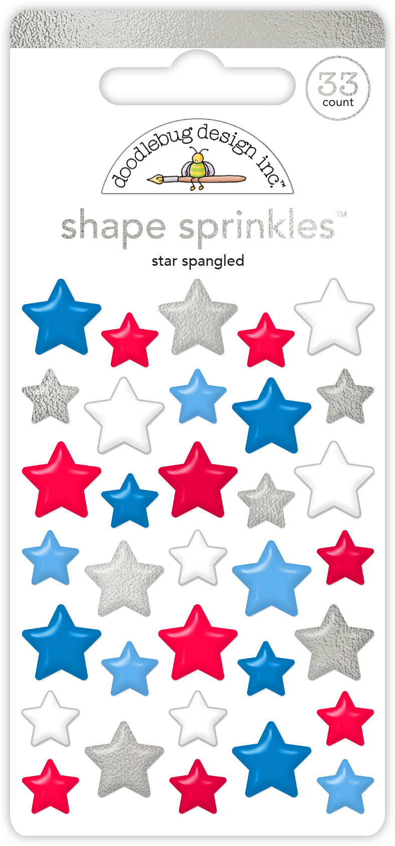 Star Spangled Shape Sprinkles