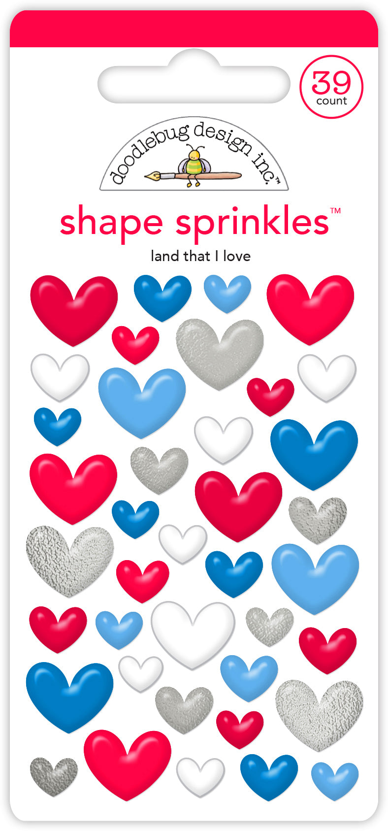Land that I Love Shape Sprinkles