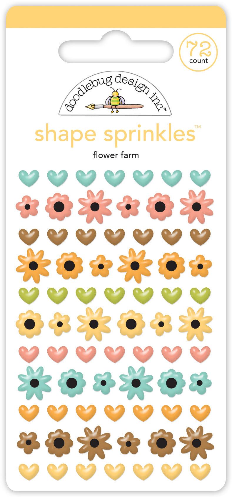 Flower Farm Shape Sprinkles