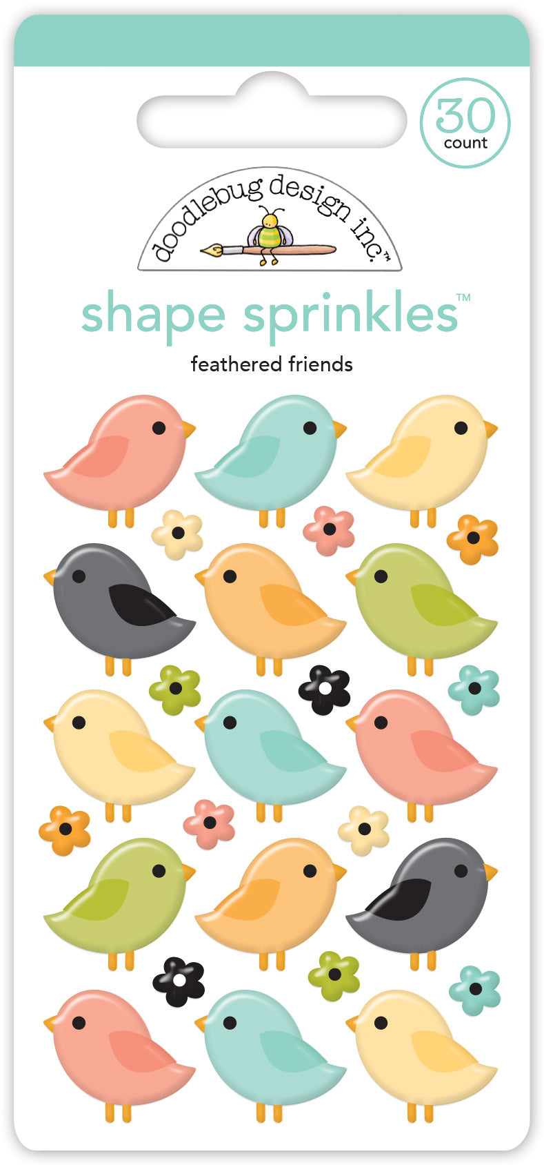 Feathered Friend Shape Sprinkles