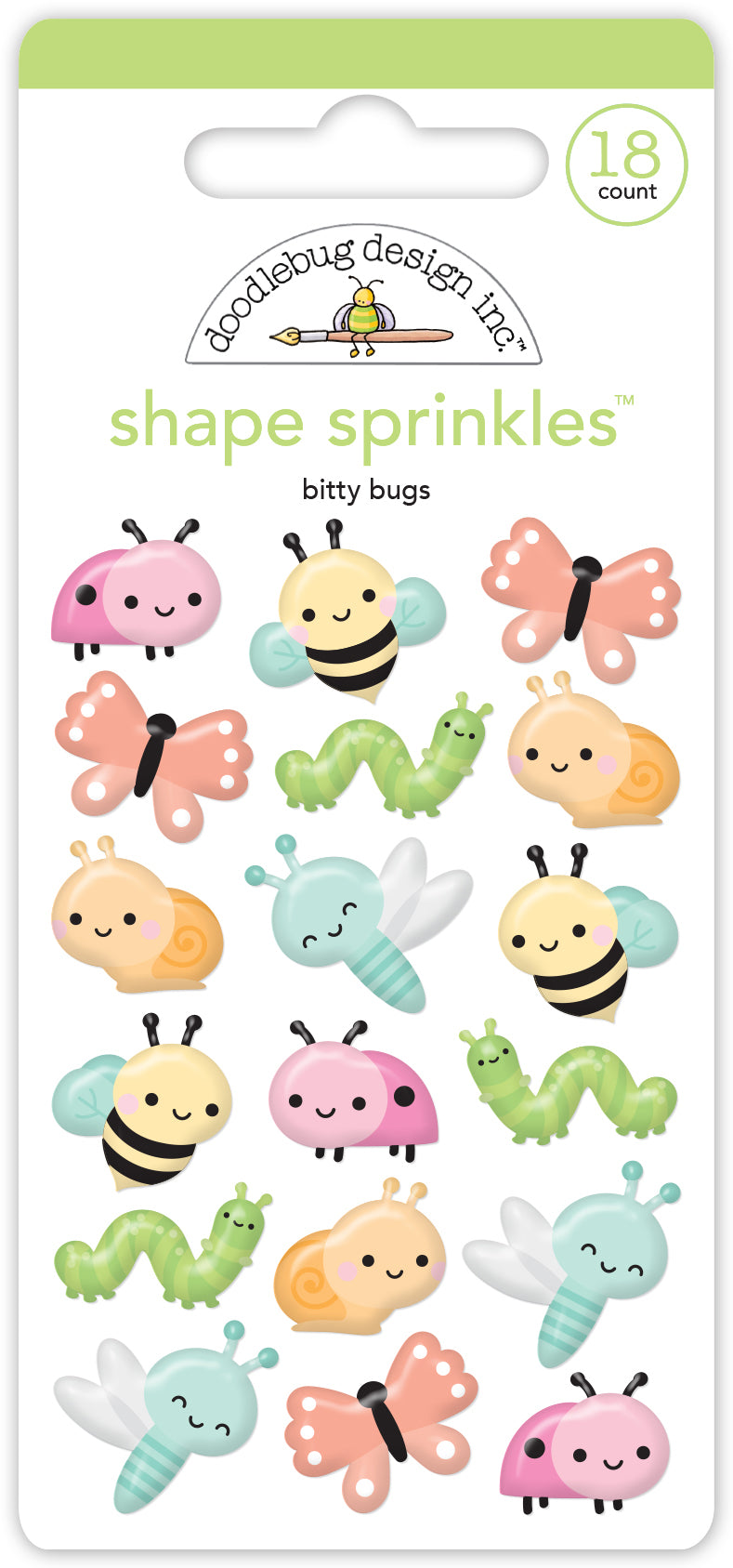 Bitty Bugs Shape Sprinkles