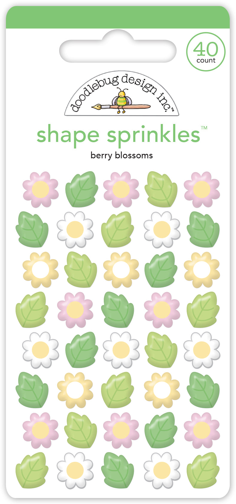 Berry Blossoms Shape Sprinkles