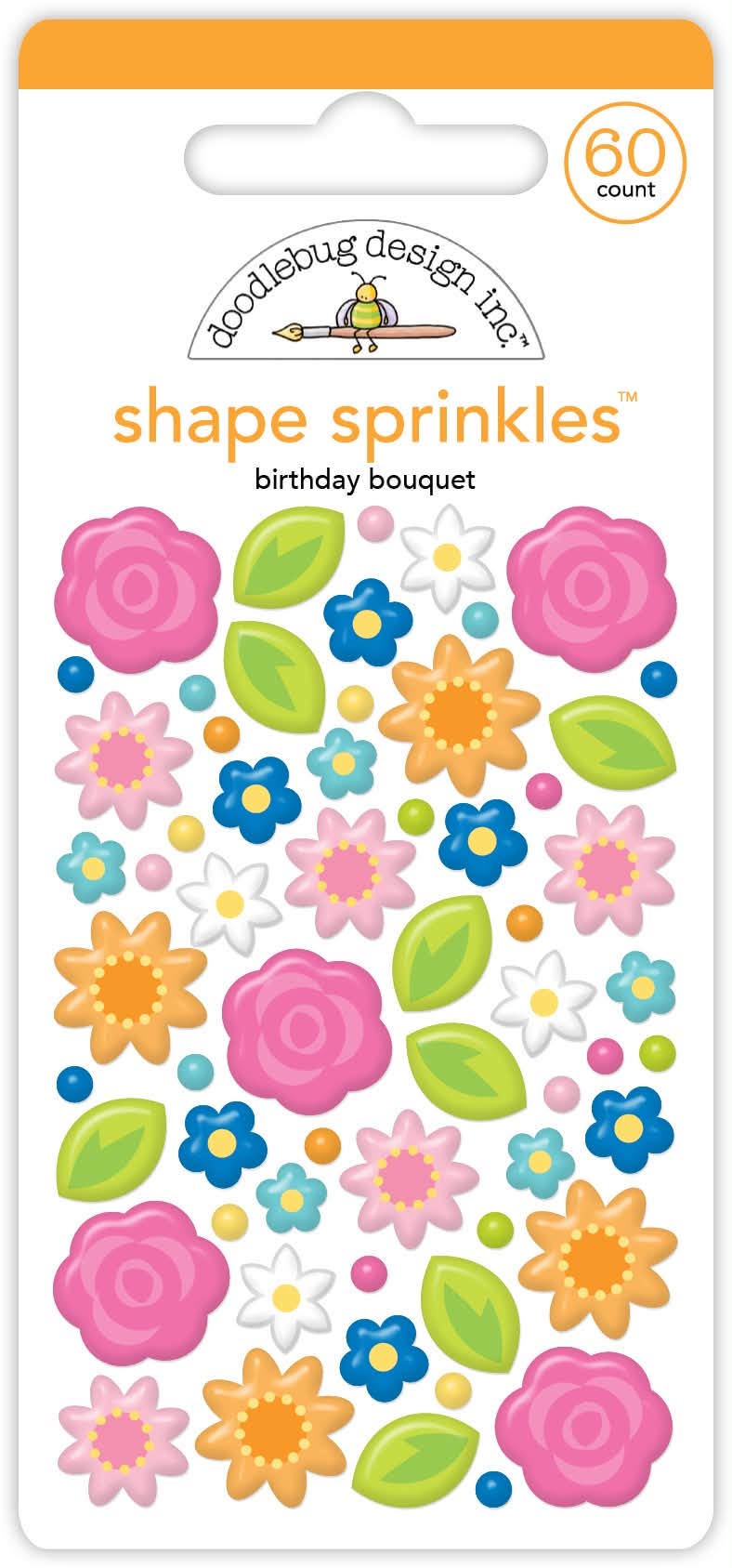 Birthday Bouquet Shape Sprinkles