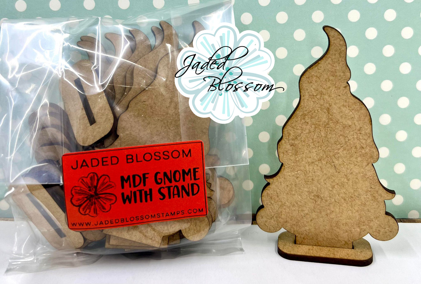 MDF Gnome: Boy Gnome with Stand