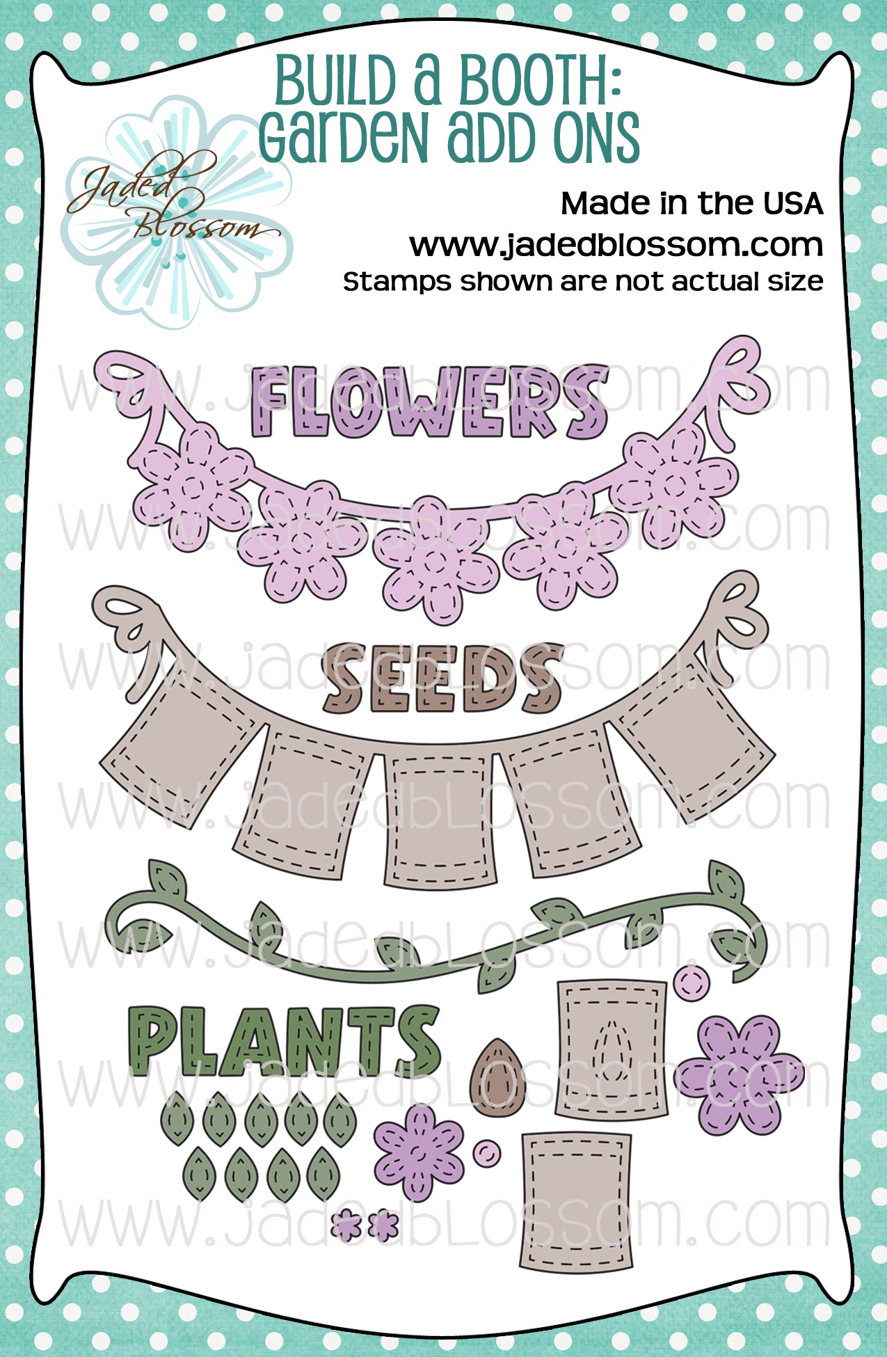 Build a Booth Die: Garden Add Ons