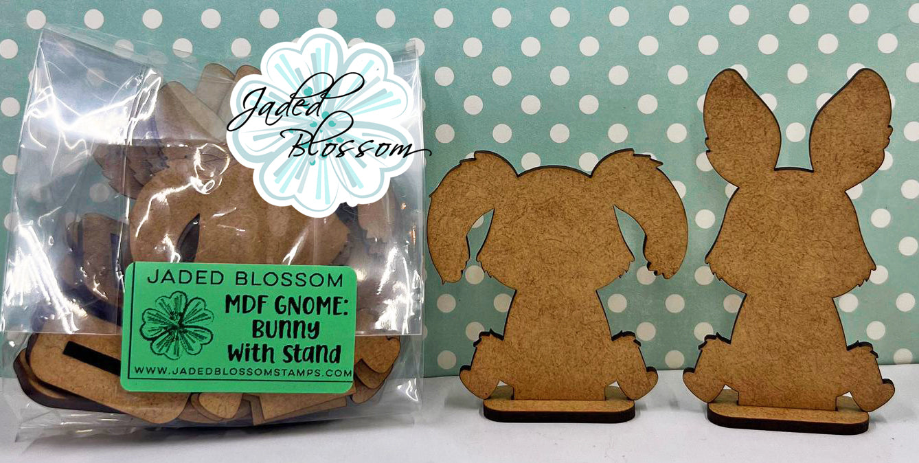 MDF Gnome: Bunny with Stand