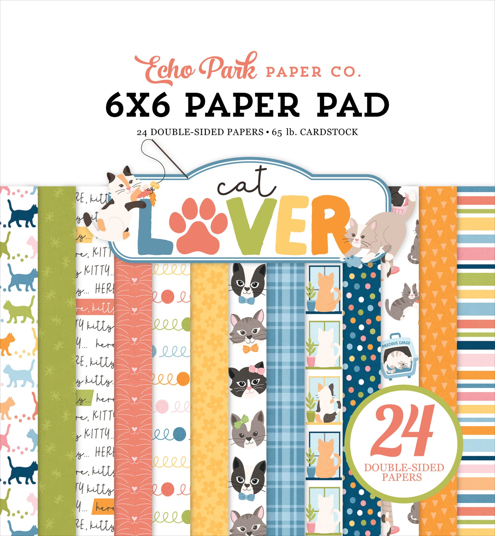 Cat Lover 6x6 Paper Pad