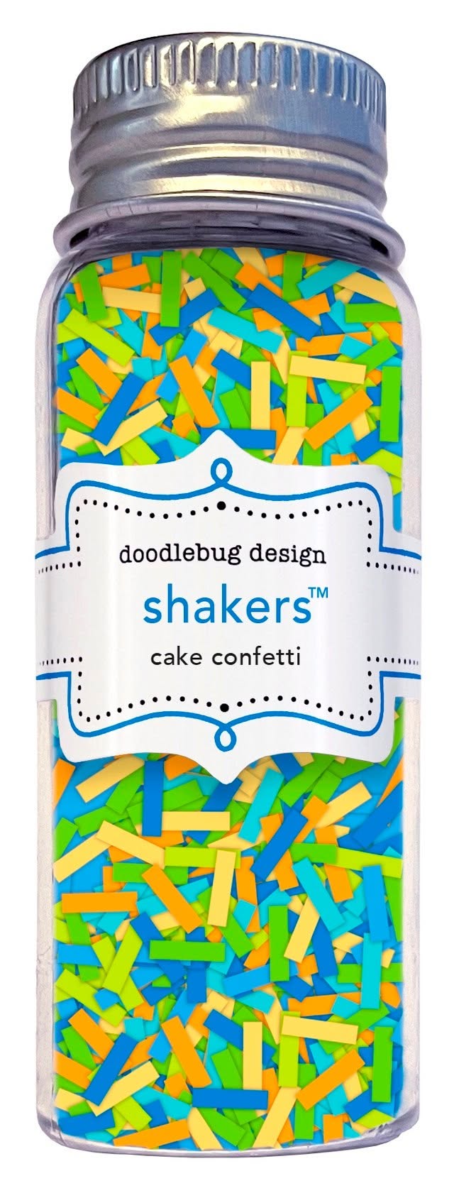 Cake Confetti Shakers