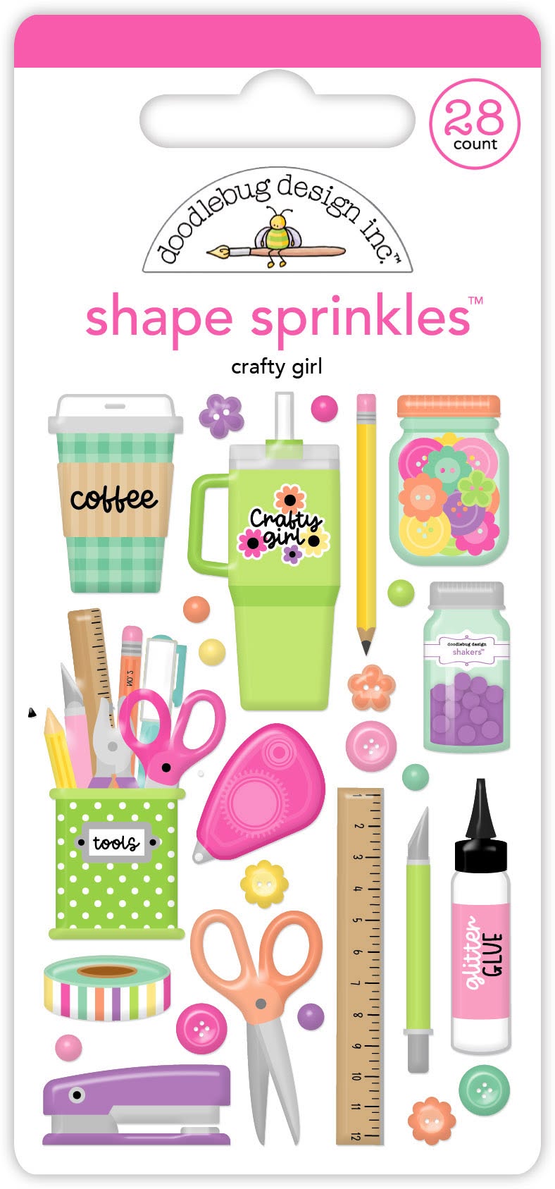 Crafty Girl Shape Sprinkles