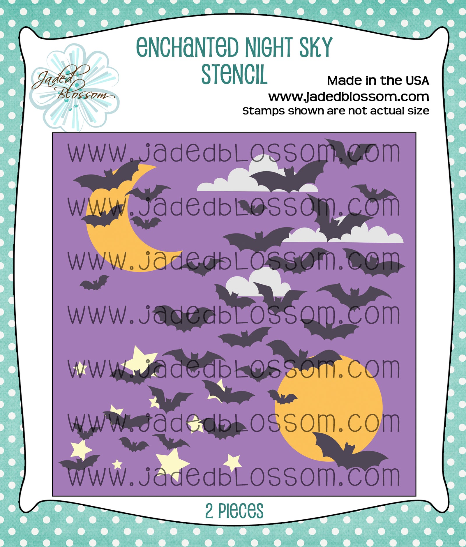 Enchanted Night Sky Stencil