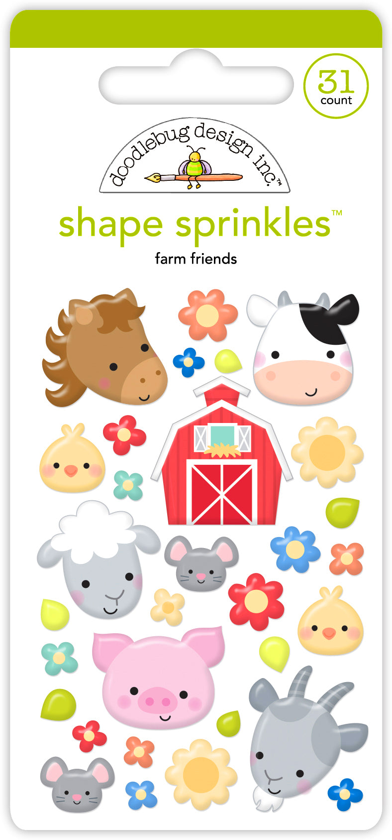 Farm Friends Shape Sprinkles