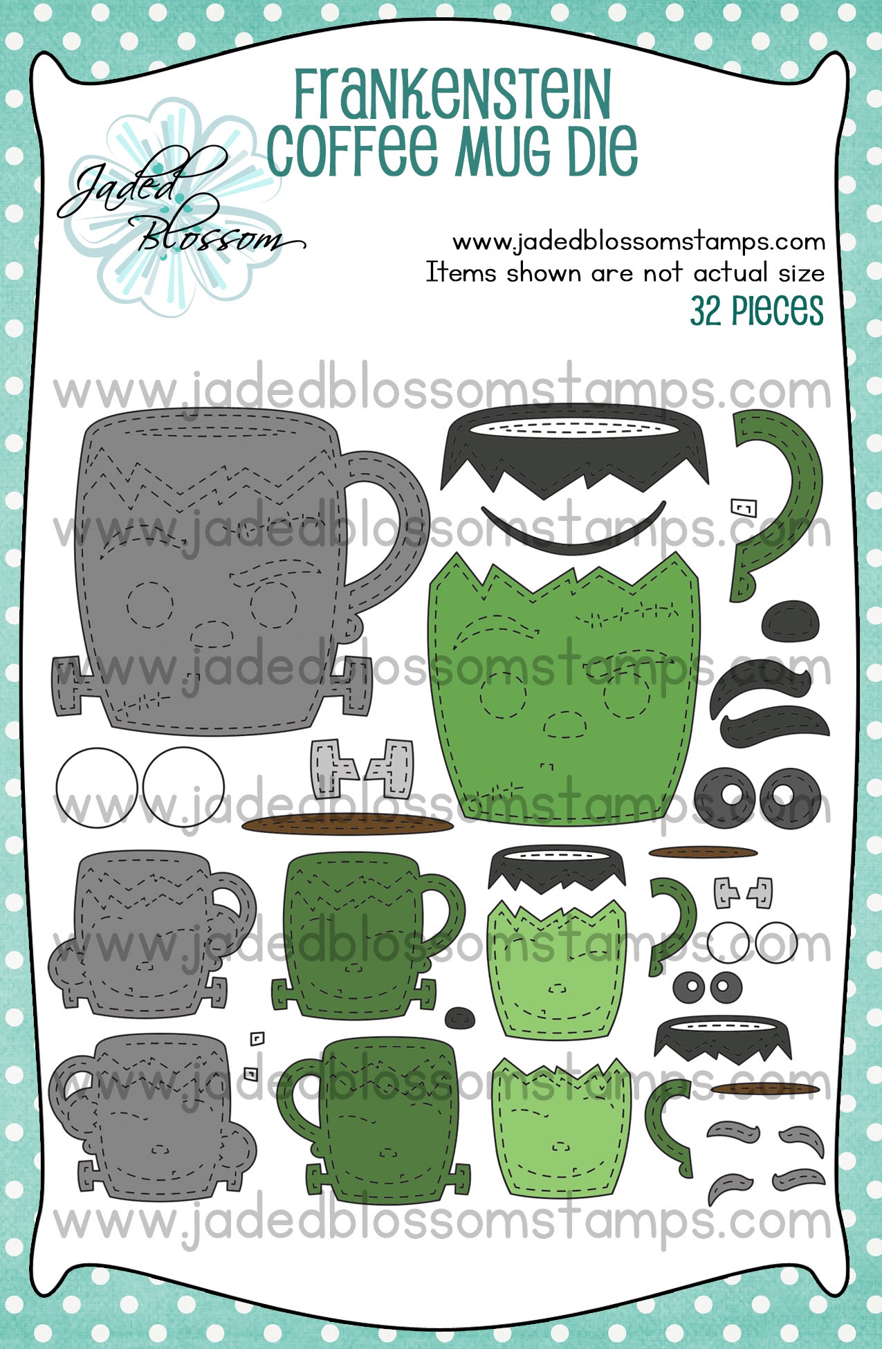 Frankenstein Coffee Mug Dies