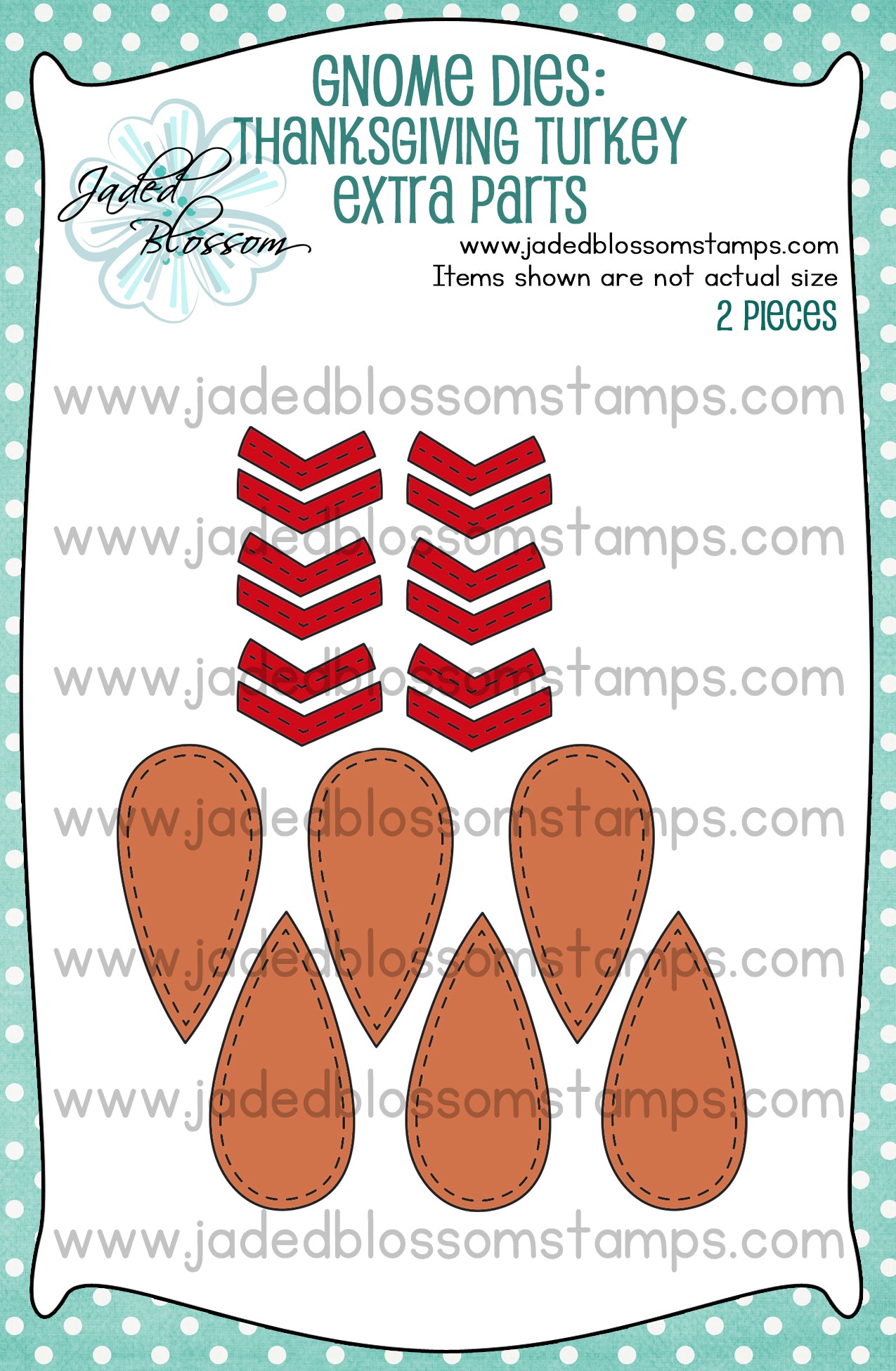 Gnome Dies: Thanksgiving Turkey Extra Parts