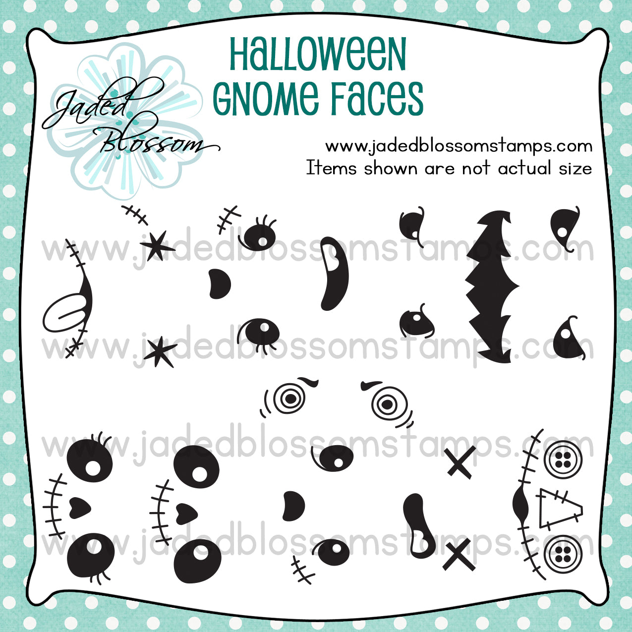 Halloween Gnome Faces