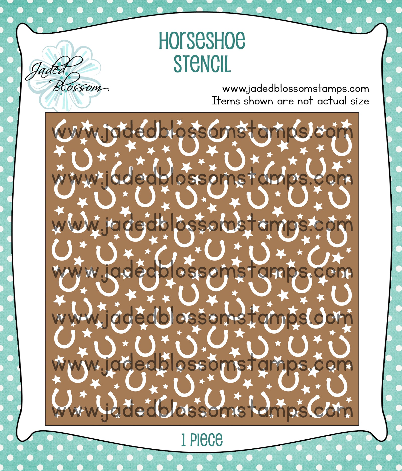 Horseshoe Stencil