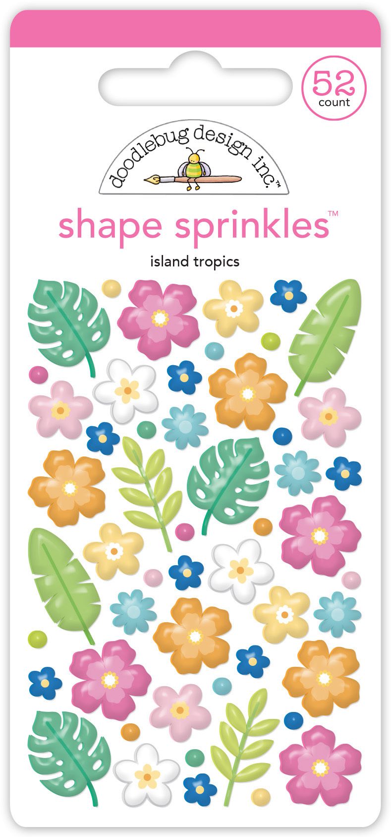 Island Tropics Shape Sprinkles