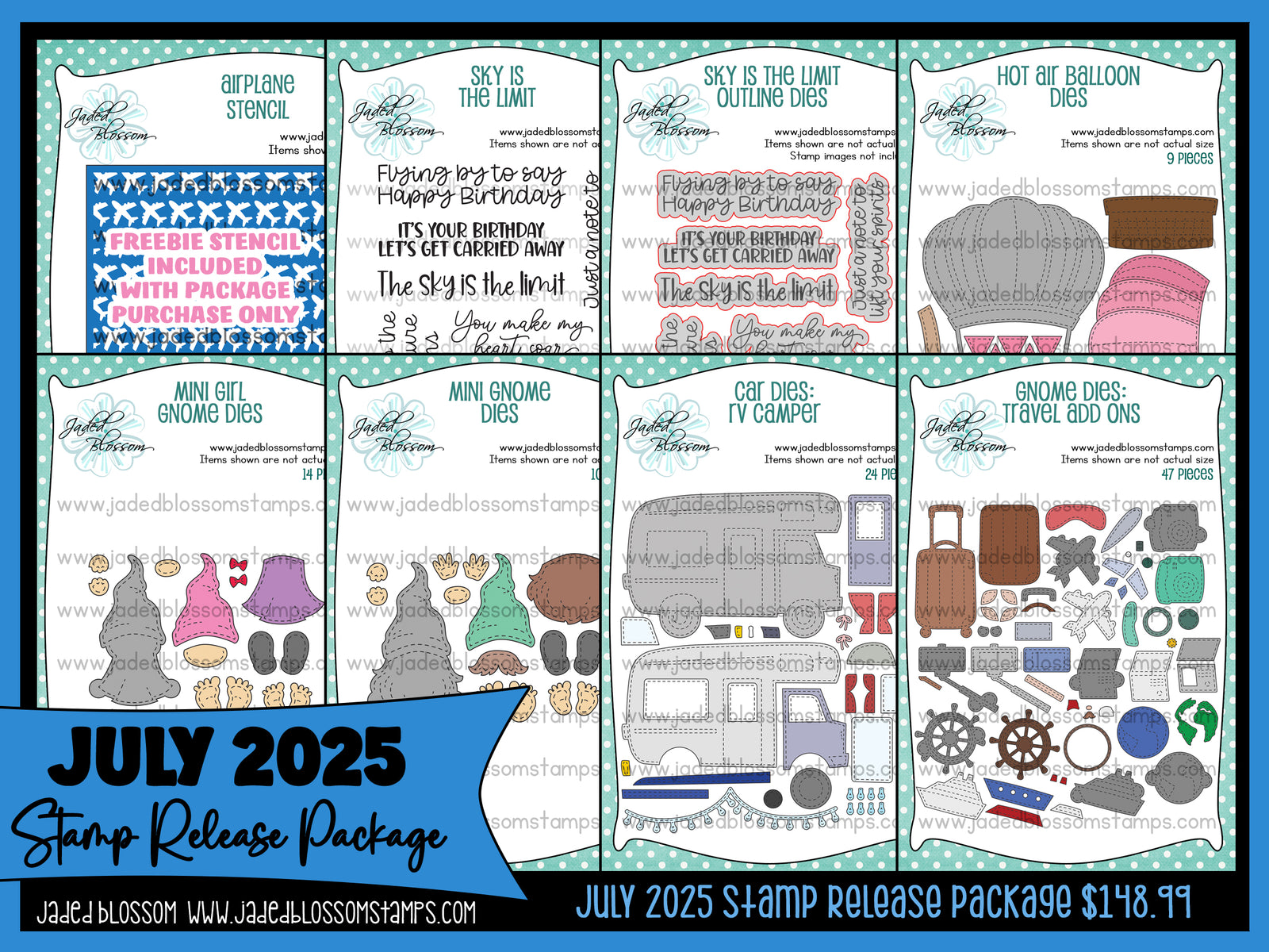 July 2025 Stamp Release Package