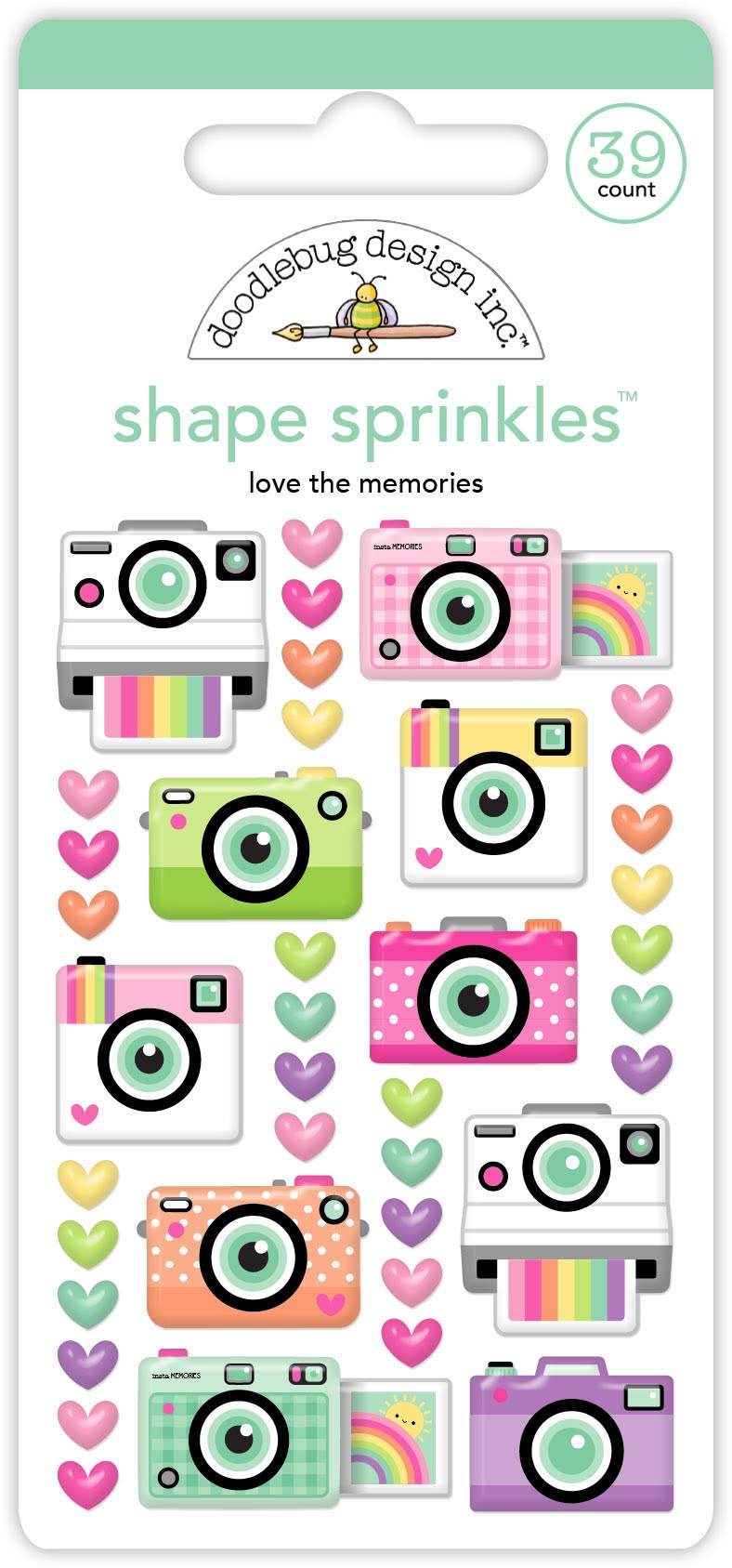 Love The Memories Shape Sprinkles