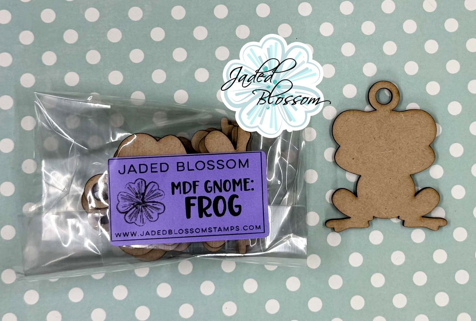 MDF Gnome Friend: Frog