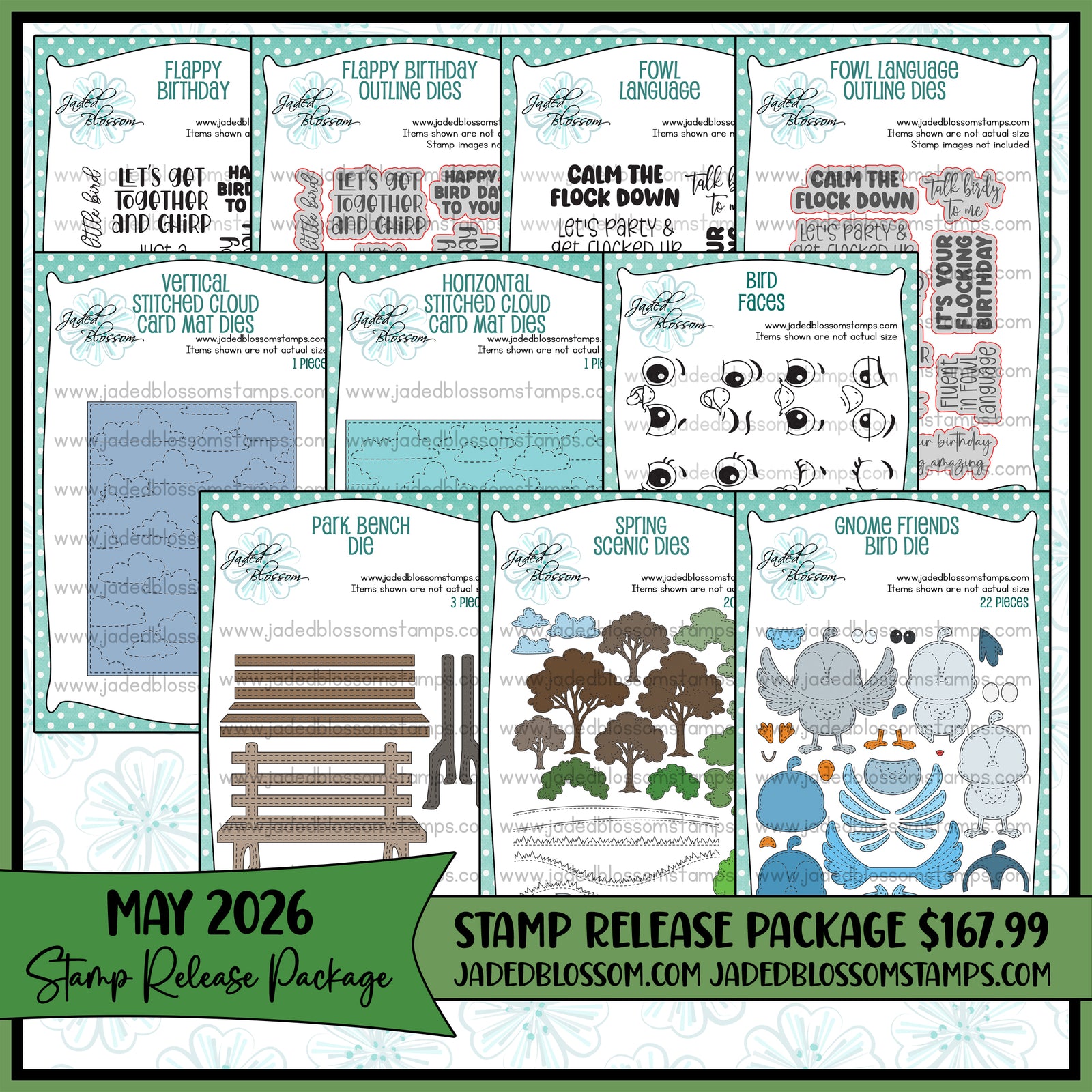 May 2026 Stamp Release Package