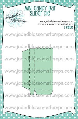 Mini Candy Bar Slider Die