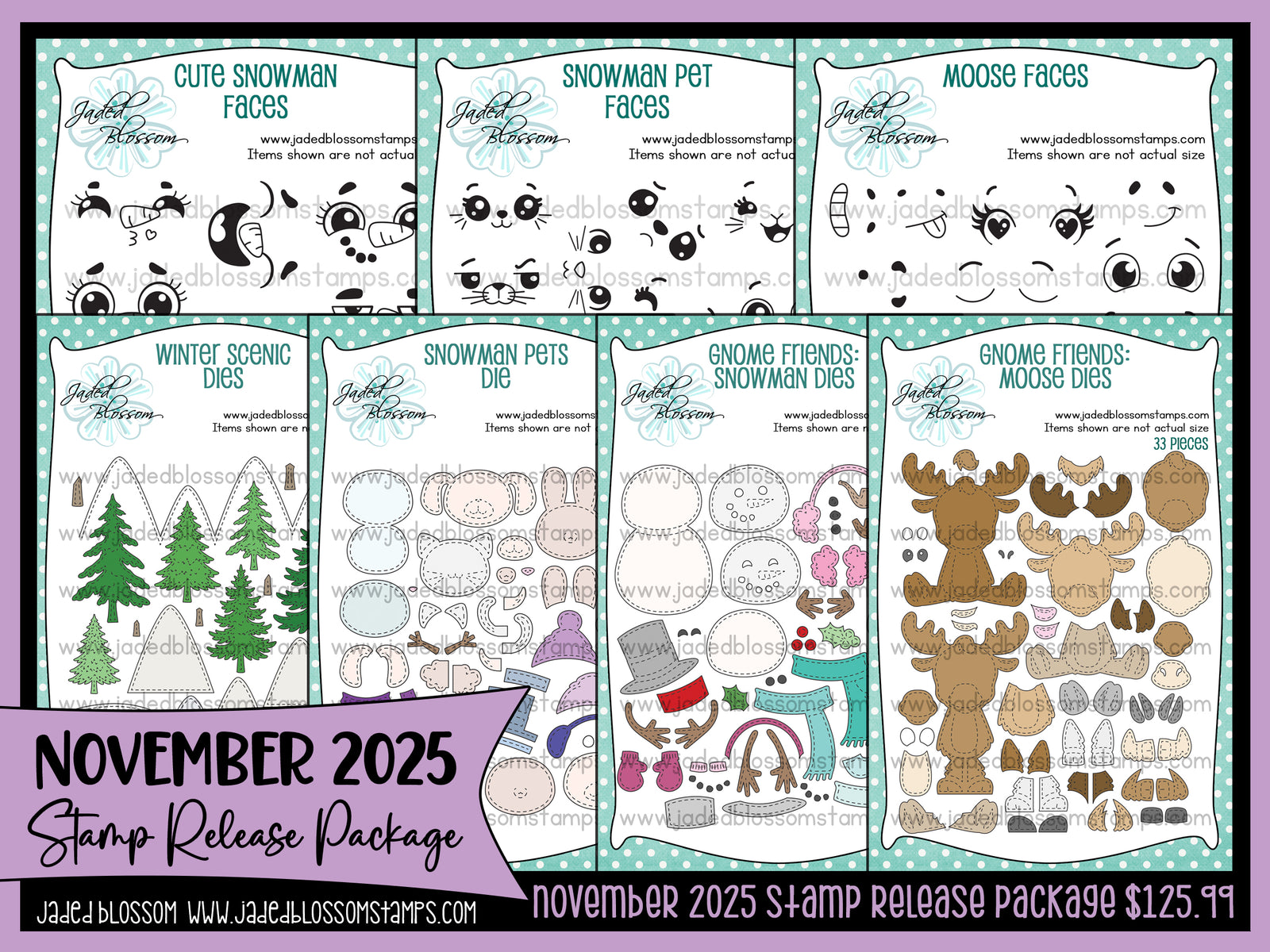 November 2025 Stamp Release Package